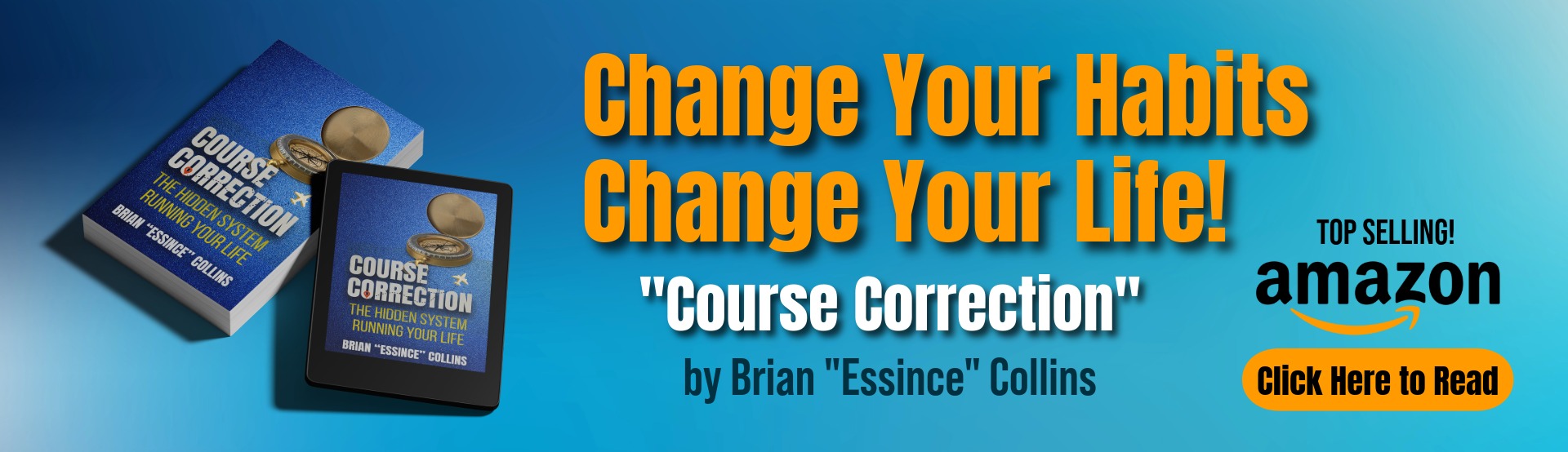 Course Correction book by Brian Essince Collins